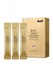SNP Gold Collagen Sleeping Pack          
